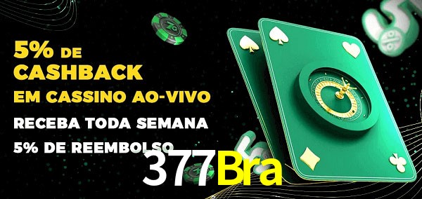 Promoções do cassino ao Vivo 377Bra